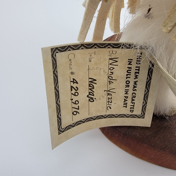 Vintage Kachina Navajo  Dancer White Cloud- Signed - Picture 6 of 14